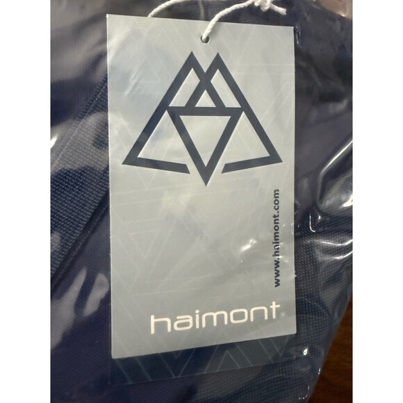 Haimont Travel Hiking Daypack Backpack Laptop H2O 25L Navy Blue Water Resistant - Picture 2 of 10